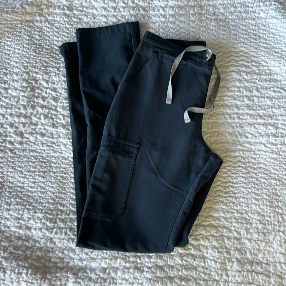 Figs dark harbor yola scrub bottoms